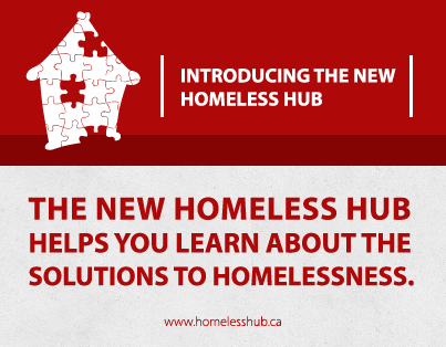The new Homeless Hub helps you learn about the solutions to homelessness.