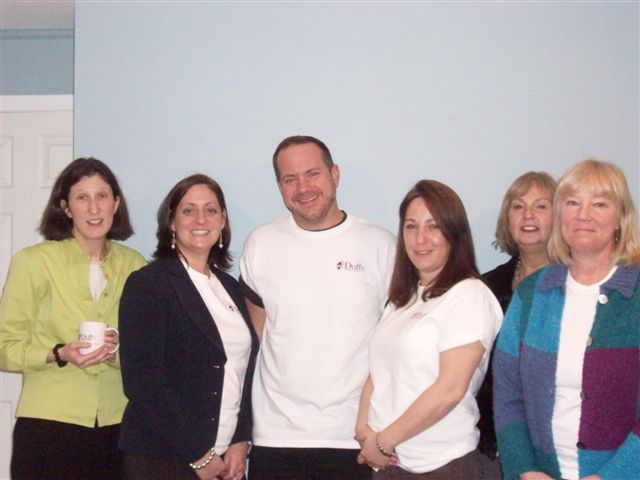  Jennifer Perloff, Brandeis University evaluator; Allison Fennell, Administrative Assistant; Jeffrey McHugh, Case Manager; Angela Ayre, Case Manager; Arlene Crosby, Program Coordinator and Director of Case Management; and Janet Mott, Case Manager