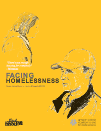 Facing homelessness Book cover