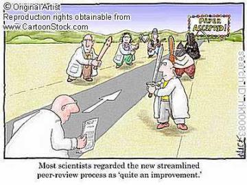 Most scientists regarded the new streamlined peer-review process as 'quite an improvement'